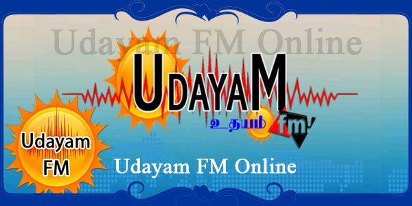 Udayam FM Online
