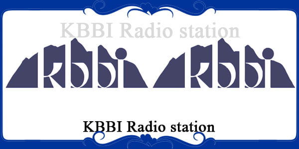 KBBI Radio station