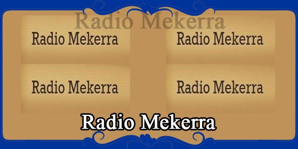 Radio Mekerra