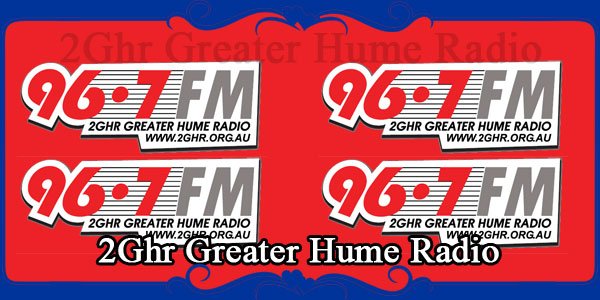 2Ghr Greater Hume Radio