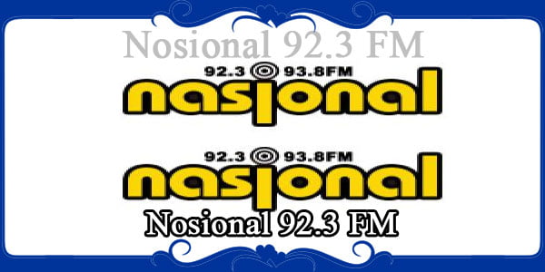 Nosional 92.3 FM