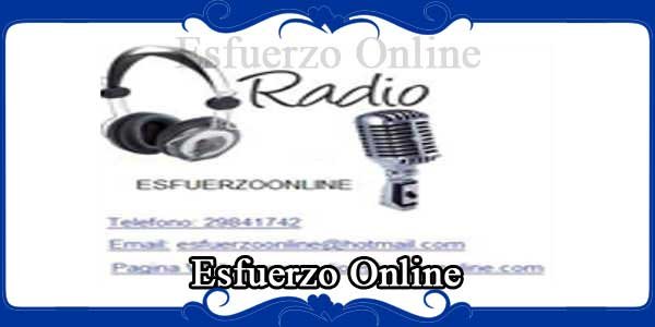 Esfuerzo Online