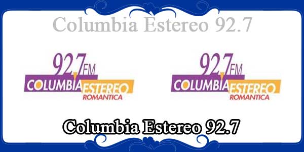 Columbia Estereo 92.7