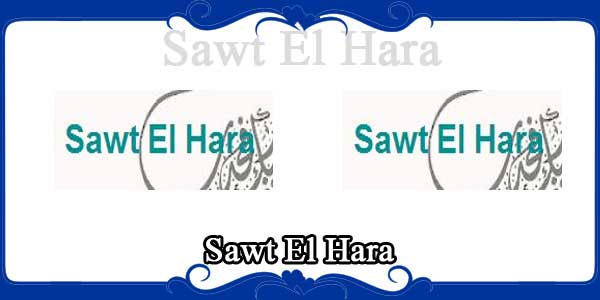 Sawt El Hara