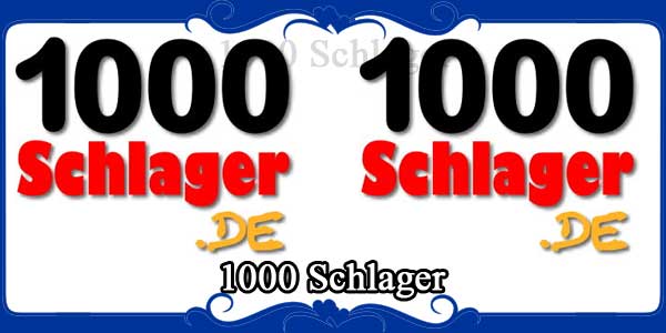 1000 Schlager