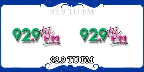 92.9 TU FM