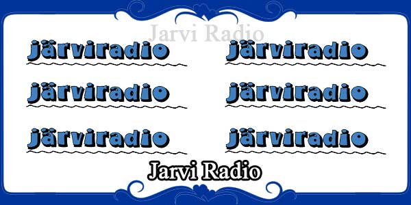 Jarvi Radio