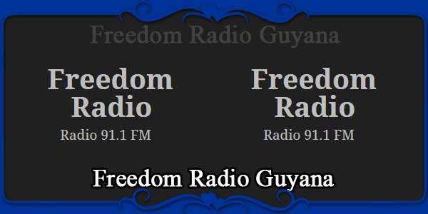 Freedom Radio Guyana