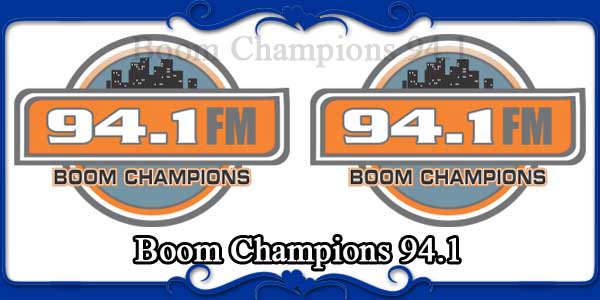 Boom Champions 94.1