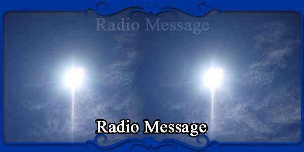 Radio Message