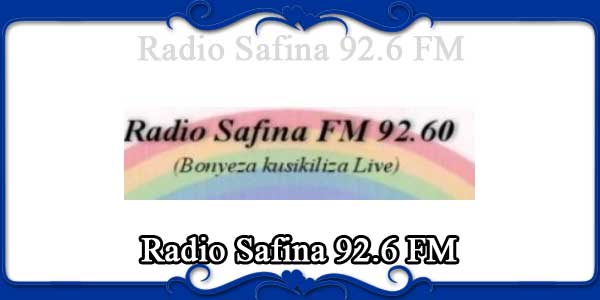 Radio Safina 92.6 FM