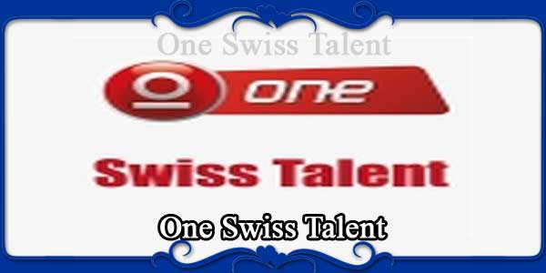 One Swiss Talent