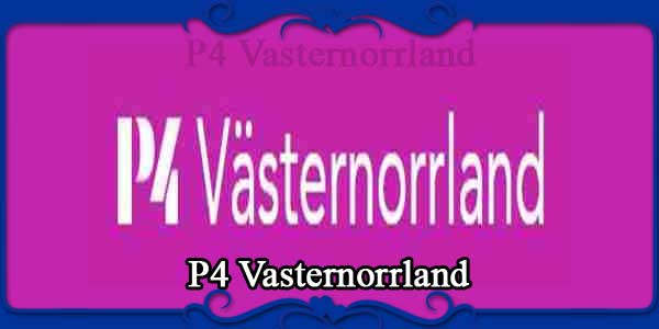 P4 Vasternorrland