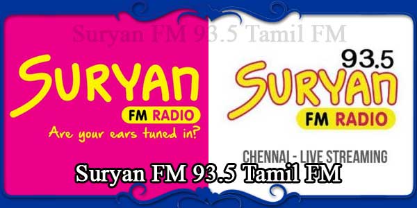 Suryan FM 93.5 Tamil FM
