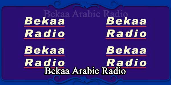 Bekaa Arabic Radio