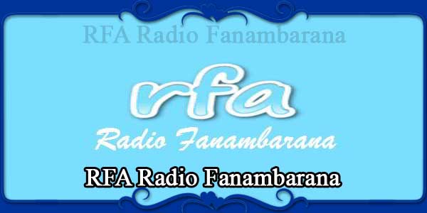 RFA Radio Fanambarana
