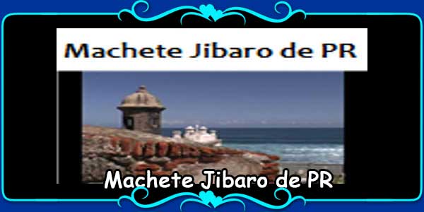 Machete Jibaro de PR
