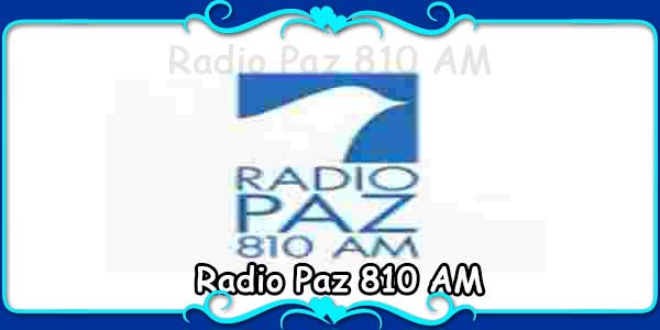 Radio Paz 810 AM