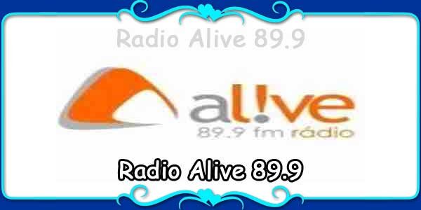 Radio Alive 89.9