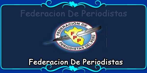 Federacion De Periodistas