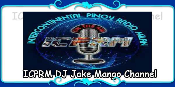 ICPRM DJ Jake Mango Channel