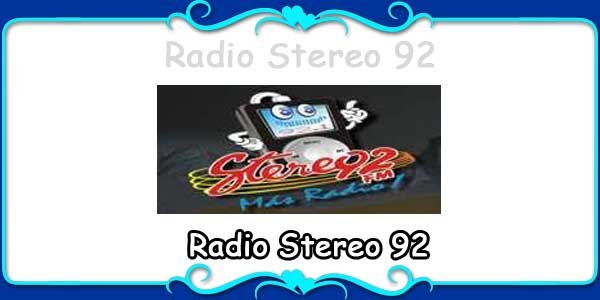 Radio Stereo 92